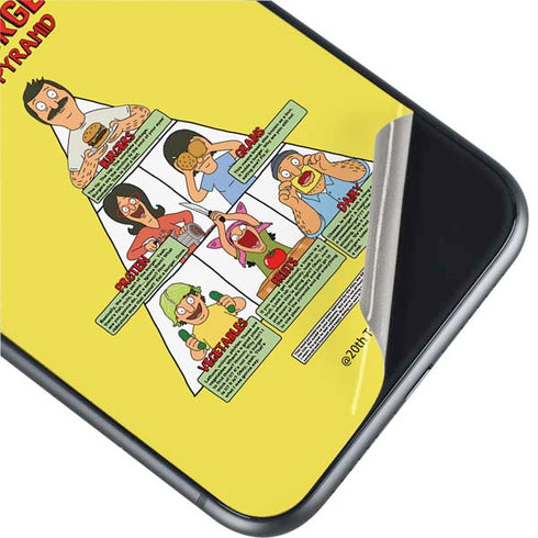Bobs Burgers Food Pyramid iPhone 11 Skin